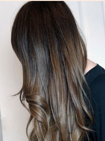 Light Ash Brown Hair Color Dye Pictures, Chart, on Black ...