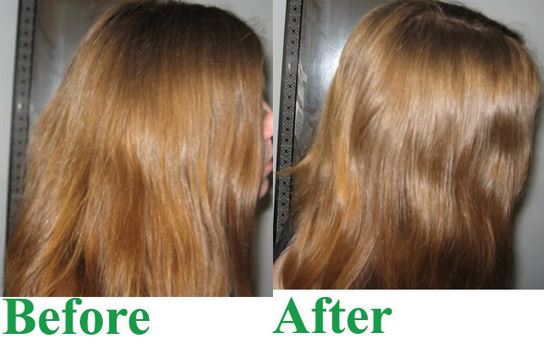 Before and after pictures for honey hair bleaching