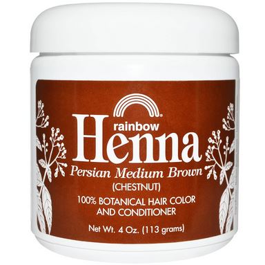 Henna hair dye