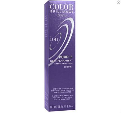 Ion Brilliance Purple semi permanent hair color