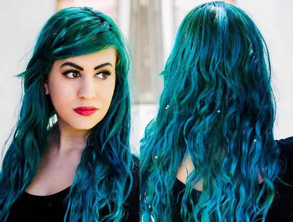 Teal Hair Dye, Best Brands, Dark, Teal Blue, Green ...