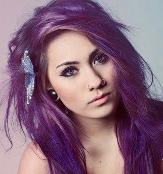 fun hair colors for pale skin