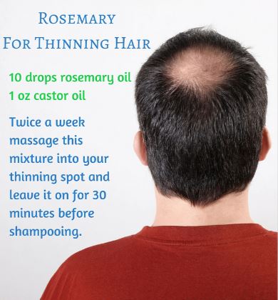 How to use rosemary oil for hair growth - Courtesy of Enjoy Natural Health