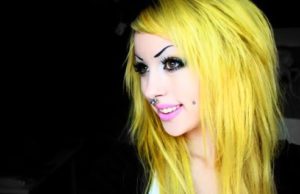 Yellow Hair Dye and Color