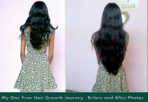 Before and after pictures for long hair