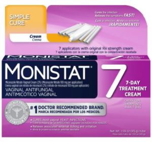 Monistat for hair growth