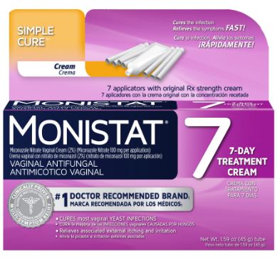 Monistat for hair growth