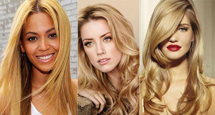 Golden Blonde Hair Color Dye Dark Light Medium Chart