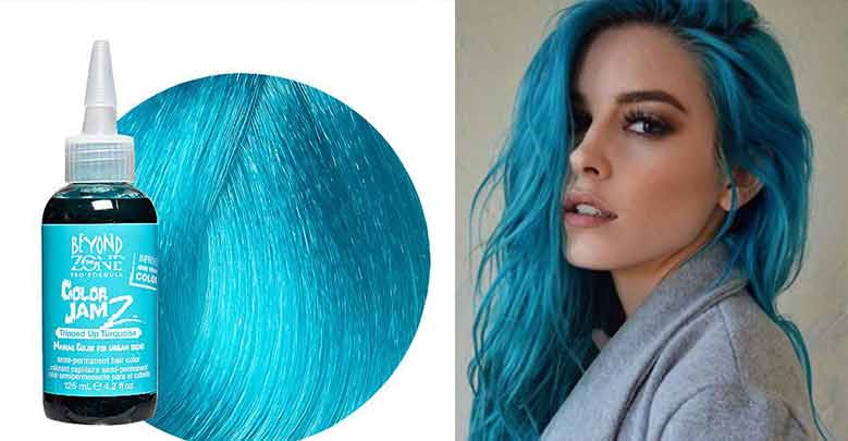 Turquoise Hair Dye color is it permanent? Blue, Dark tips on How to use