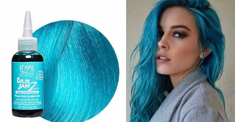 Best Turquoise Hair Color Dye Permanent Blue Dark How To