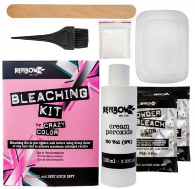 Bleaching kits can kill lice in head