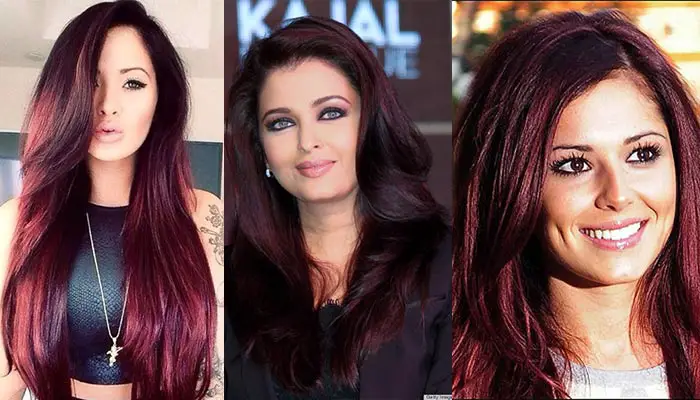 Chocolate Cherry Hair Color Pictures Formula With Red