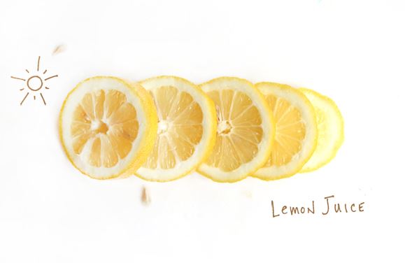 Lemon juice and the sun can treat brassiness in hair