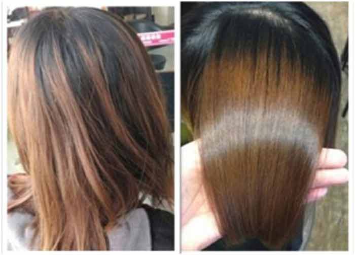 argan for hair before and  after results